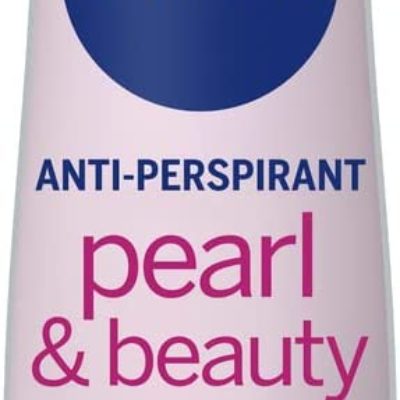 NIVEA Pearl & Beauty Anti-Perspirant Deodorant Spray (150ml), Women’s Deodorant with 48H Sweat and Odour Protection, Anti-Perspirant Spray for Women with Pearl Extracts